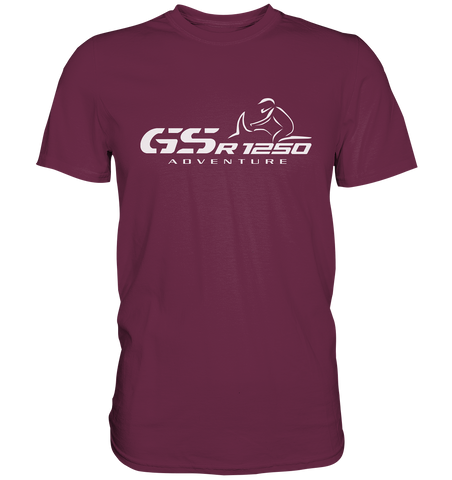 GS Motorrad »R 1250 ADVENTURE« Premium T-Shirt für GS Fahrer