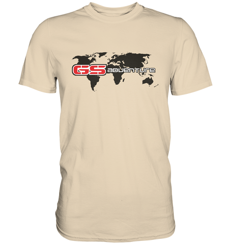 GS Motorrad »ADVENTURE Worldwide« - Premium Shirt