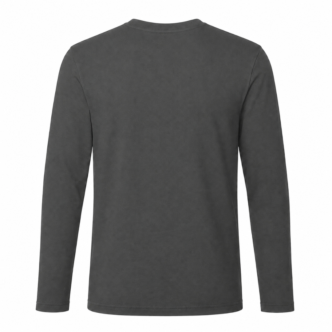 GS Motorrad Shirt "R 1300 GS Mountain Bumblebee" – Funktionsshirt Long Sleeve Cool T - charcoal - Rueckseite