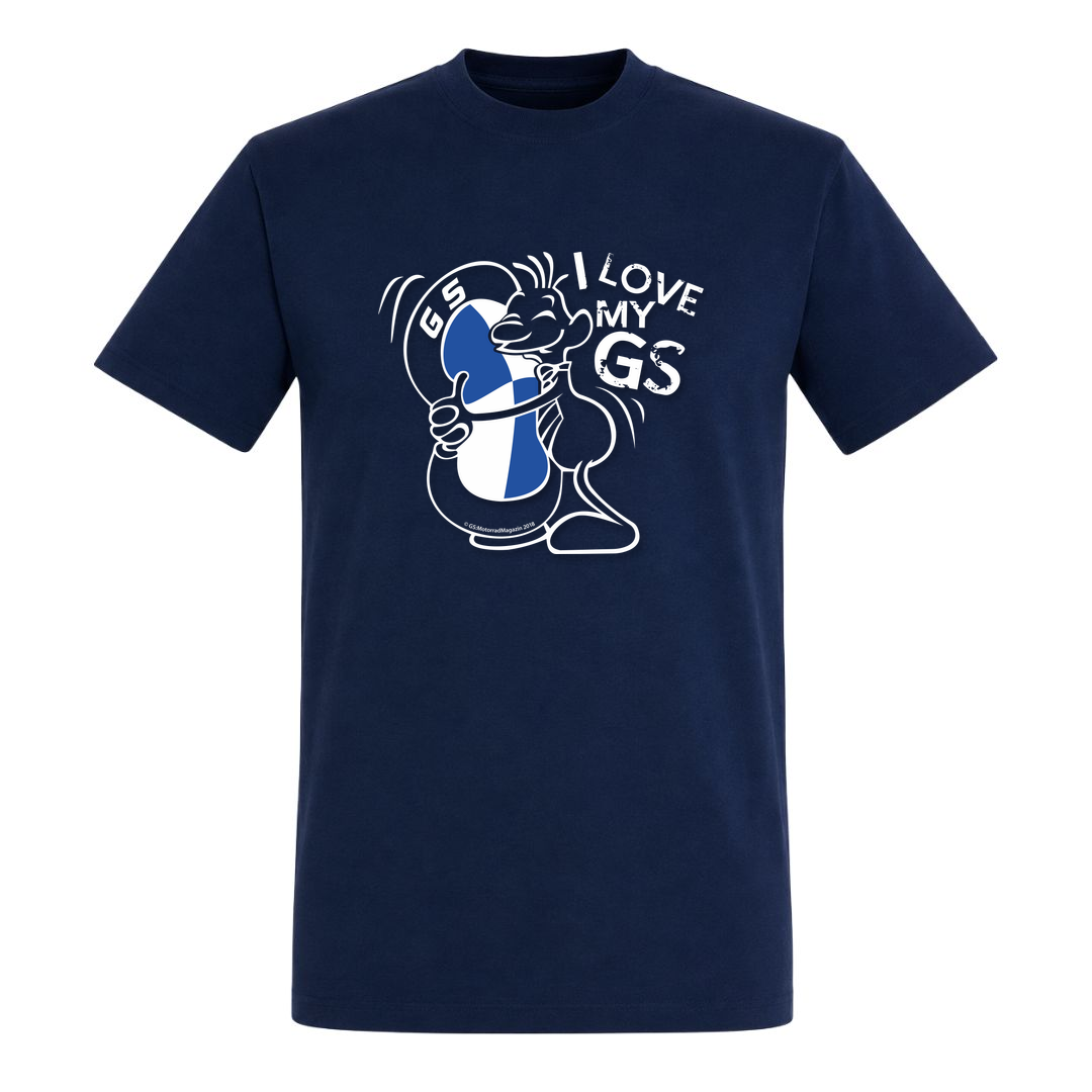 I-LOVE-MY-GS Classic Design Premium Shirt  - french navy