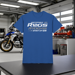 "Spirit of GS" R 1200 GS T-Shirt - Zeige deine Leidenschaft für BMW Motorrad! - Heavy Cotton T-Shirt
