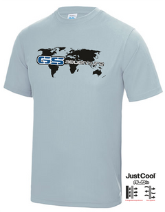 GS Motorcycle World Wide SEEK - ADVENTURE (blue) - Just Cool Function T-Shirt Short Sleeve