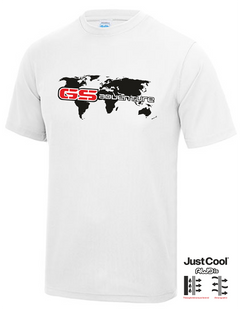 GS Motorcycle World Wide SEEK - ADVENTURE (red) - Just Cool Function T-Shirt Short Sleeve