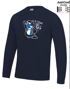 GS Motorrad "Liebling" - I love my GS - Just Cool Funktion T-Shirt Langarm