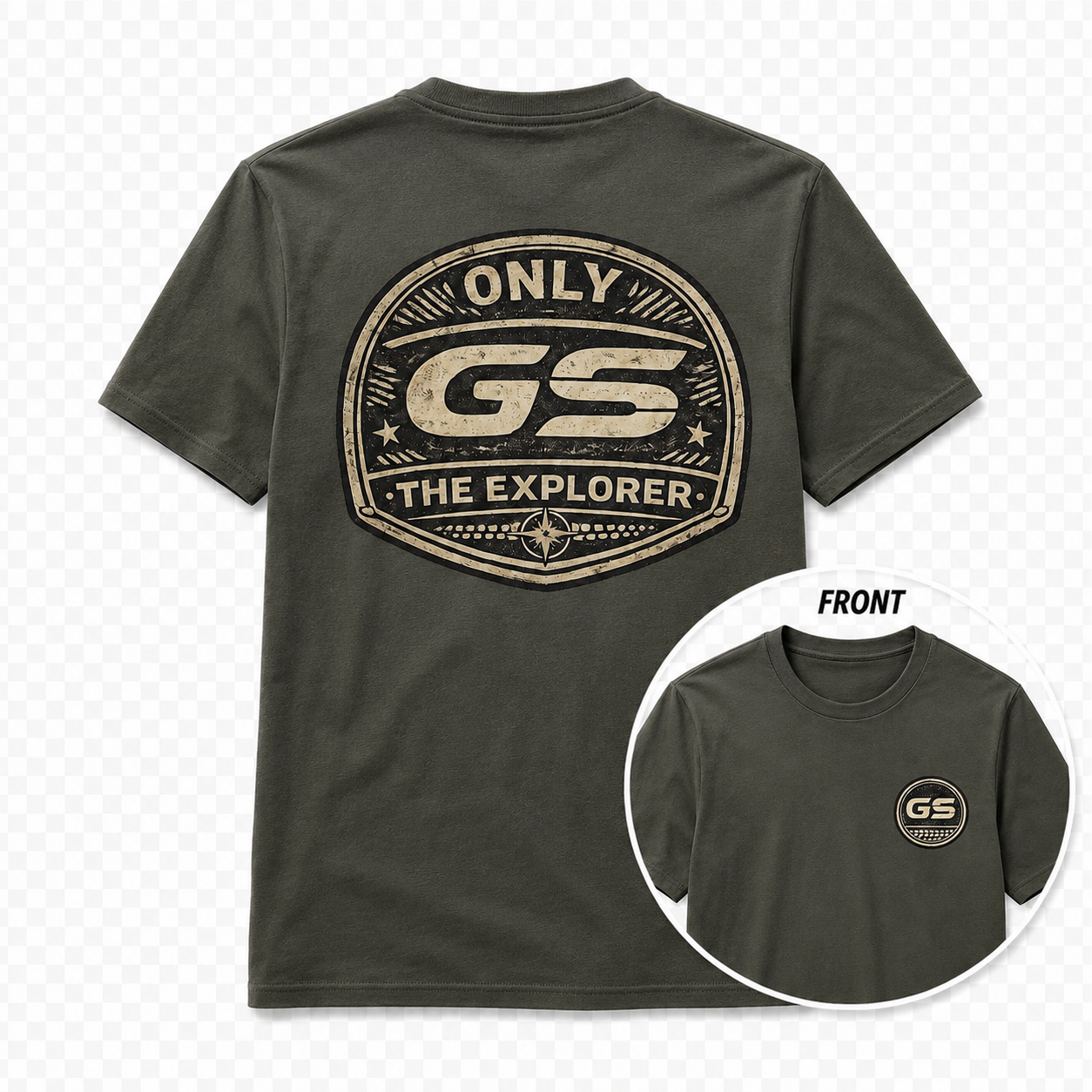 GS Explorer T-Shirt – Für alle, die lieber fahren als stehen