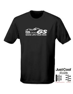 GS Motorcycle - BMW R 1100 GS Mountain - Just Cool Function T-Shirt Short Sleeve