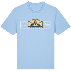 BMW GS Dakar Hommage T-Shirt "Legendary Rally Raid" – exklusives Motorrad-Shirt - Blue soul