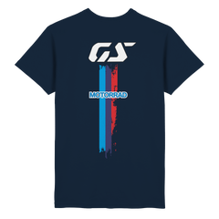GS Motorrad "3-Stripes" BMW R 1300 GS - Make Life a Ride - Heavy Cotton T-Shirt