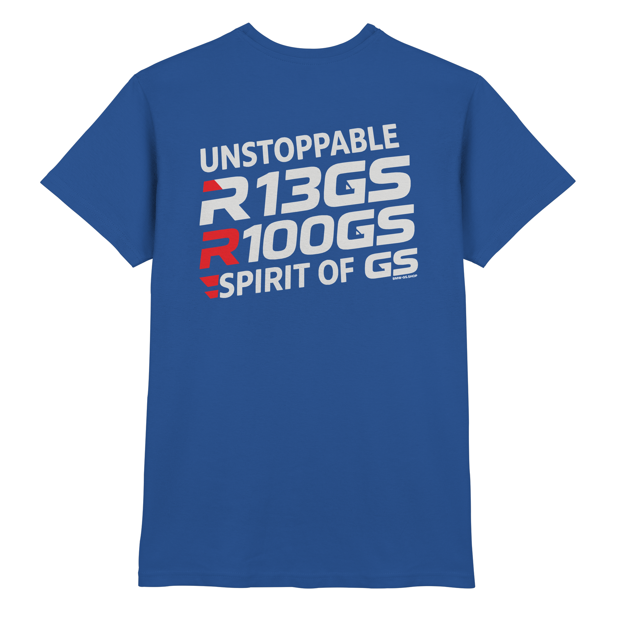 R 1300 GS UNSTOPPABLE Edition - T-Shirt für echte Motorrad-Power! - Heavy Cotton