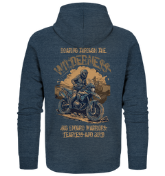 GS Motorrad " Roaring through the Wilderness" - Organic Zipper Jacke