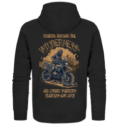 GS Motorrad " Roaring through the Wilderness" - Organic Zipper Jacke