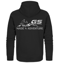 GS Motorrad "Made 4 Adventure" make life a ride - Full-Zipper-Hoodie