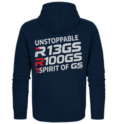 R 1300 GS UNSTOPPABLE Edition - Full-Zipper-Hoodie für echte Motorrad-Power!