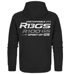 R 1300 GS UNSTOPPABLE - Der Zipper Hoodie für echte GS-Helden!