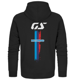 GS Motorrad "3-Stripes" BMW R 1300 GS - Make Life a Ride -  Full Zipper Hoodie