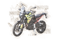 #250 BMW F 900 GS: Artwork | Da Vinci Style | BMW GS Poster | Instant Download | BMW GS Merchandise | BMW GS Gift 