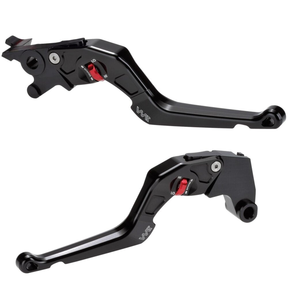 Brake lever and clutch lever set CNC milled for BMW R 1200 GS LC & R 1250 GS & Adventure models 13-19 (41563)