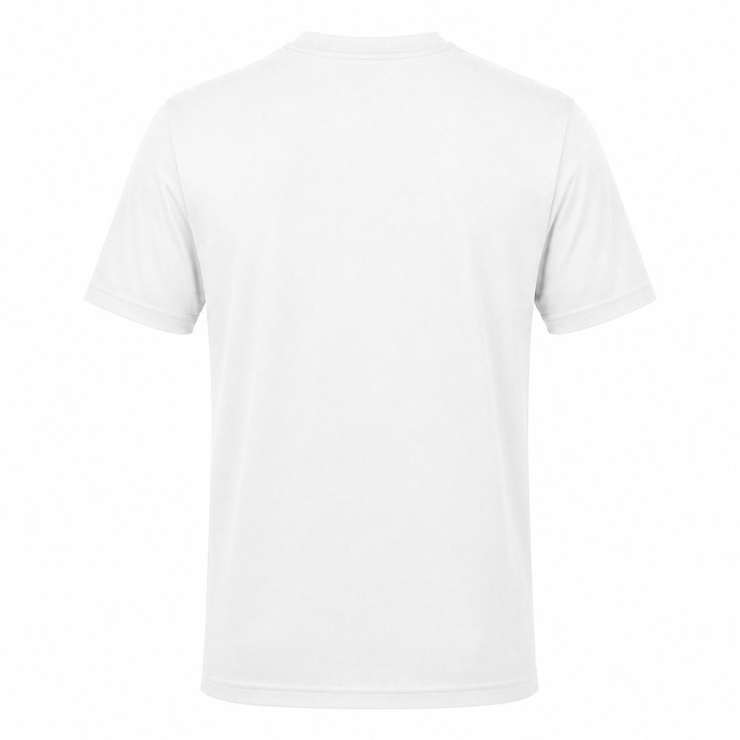 GS Motorrad Shirt "R 1300 GS Mountain Bumblebee" – Funktionsshirt Kurzarm - weiß - Rueckseite