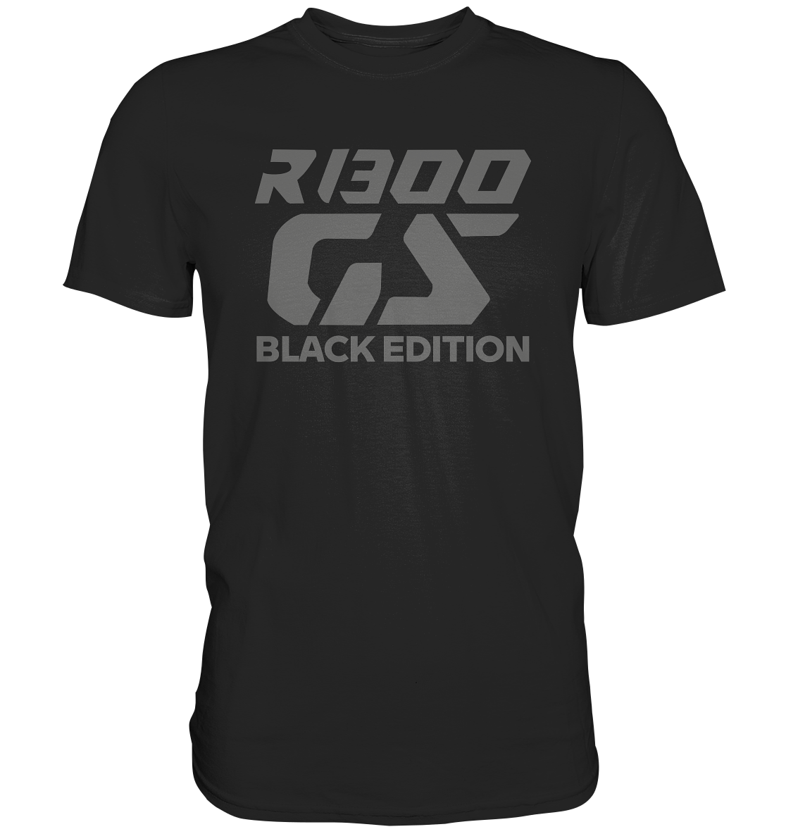 GS Motorrad BMW R 1300 GS BLACK EDITION "BIGSTYLE" - Premium Classic Shirt