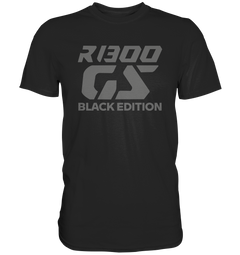 GS Motorrad BMW R 1300 GS BLACK EDITION "BIGSTYLE" - Premium Classic Shirt