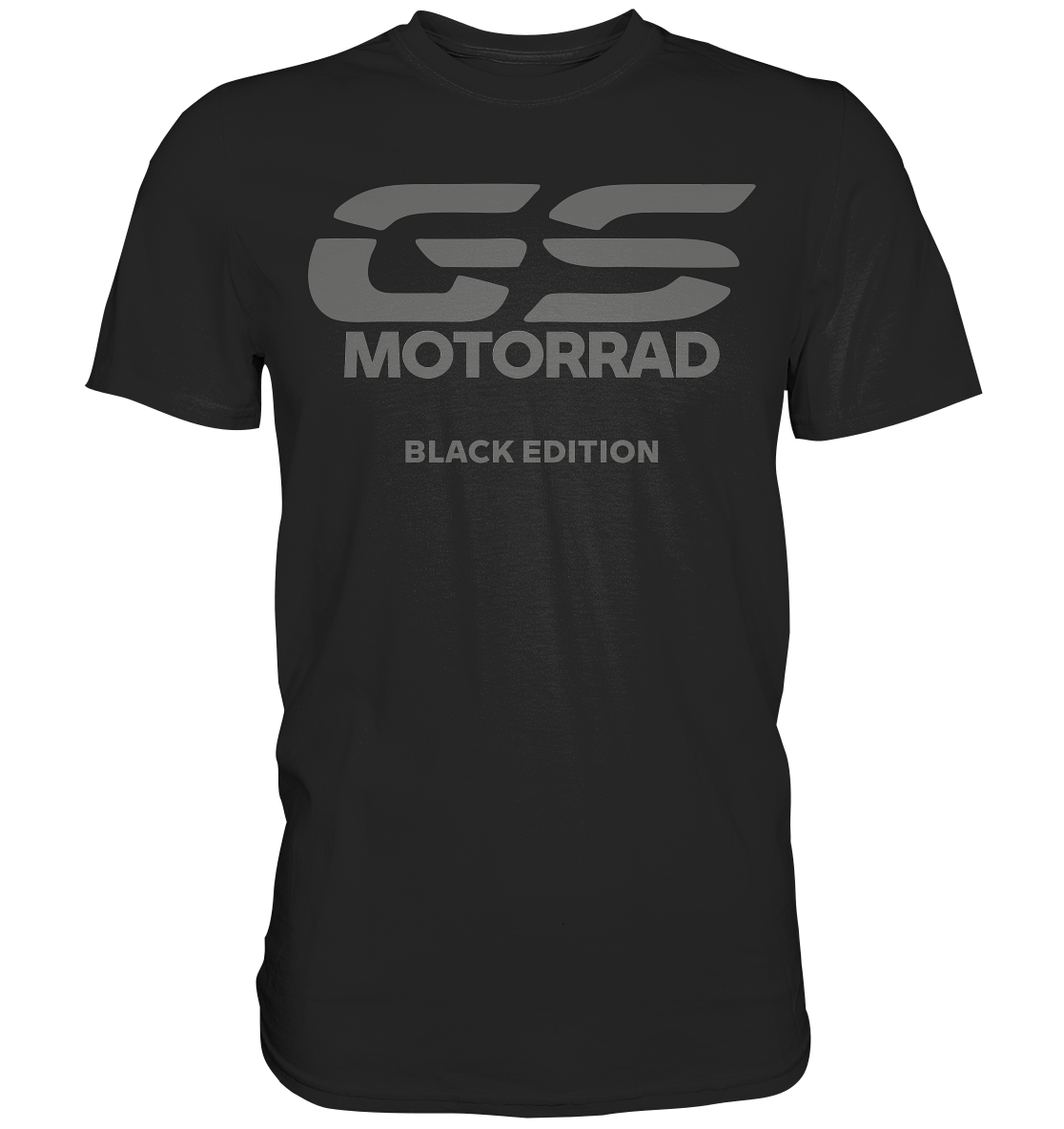 GS Motorcycle BLACK &amp; BRIGHT EDITION "LOGO-STYLE" Premium Classic Shirt