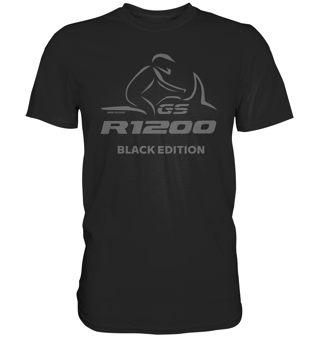 GS Motorrad BMW R 1200 GS BLACK EDITION - Premium Classic Shirt