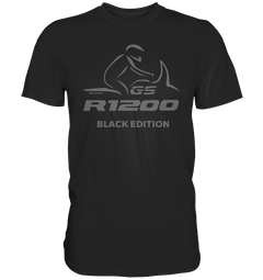 GS Motorrad BMW R 1200 GS BLACK EDITION - Premium Classic Shirt