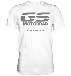 GS Motorcycle BLACK &amp; BRIGHT EDITION "LOGO-STYLE" Premium Classic Shirt