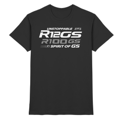 "Spirit of GS" R 1200 GS T-Shirt - Zeige deine Leidenschaft für BMW Motorrad! - Heavy Cotton T-Shirt