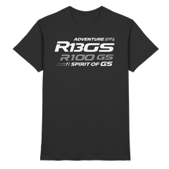 "ADVENTURE" R 1300 GS T-Shirt - Dein Style für grenzenlose GS-Erlebnisse! - Heavy Cotton T-Shirt