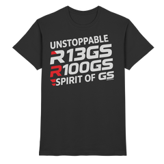 R 1300 GS UNSTOPPABLE Edition - T-Shirt für echte Motorrad-Power! - Heavy Cotton