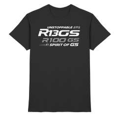 R 1300 GS UNSTOPPABLE - Das T-Shirt für echte GS-Helden! - Heavy Cotton T-Shirt