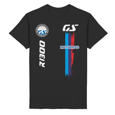 GS Motorrad "3-Stripes" BMW R 1300 GS - Make Life a Ride - Heavy Cotton T-Shirt