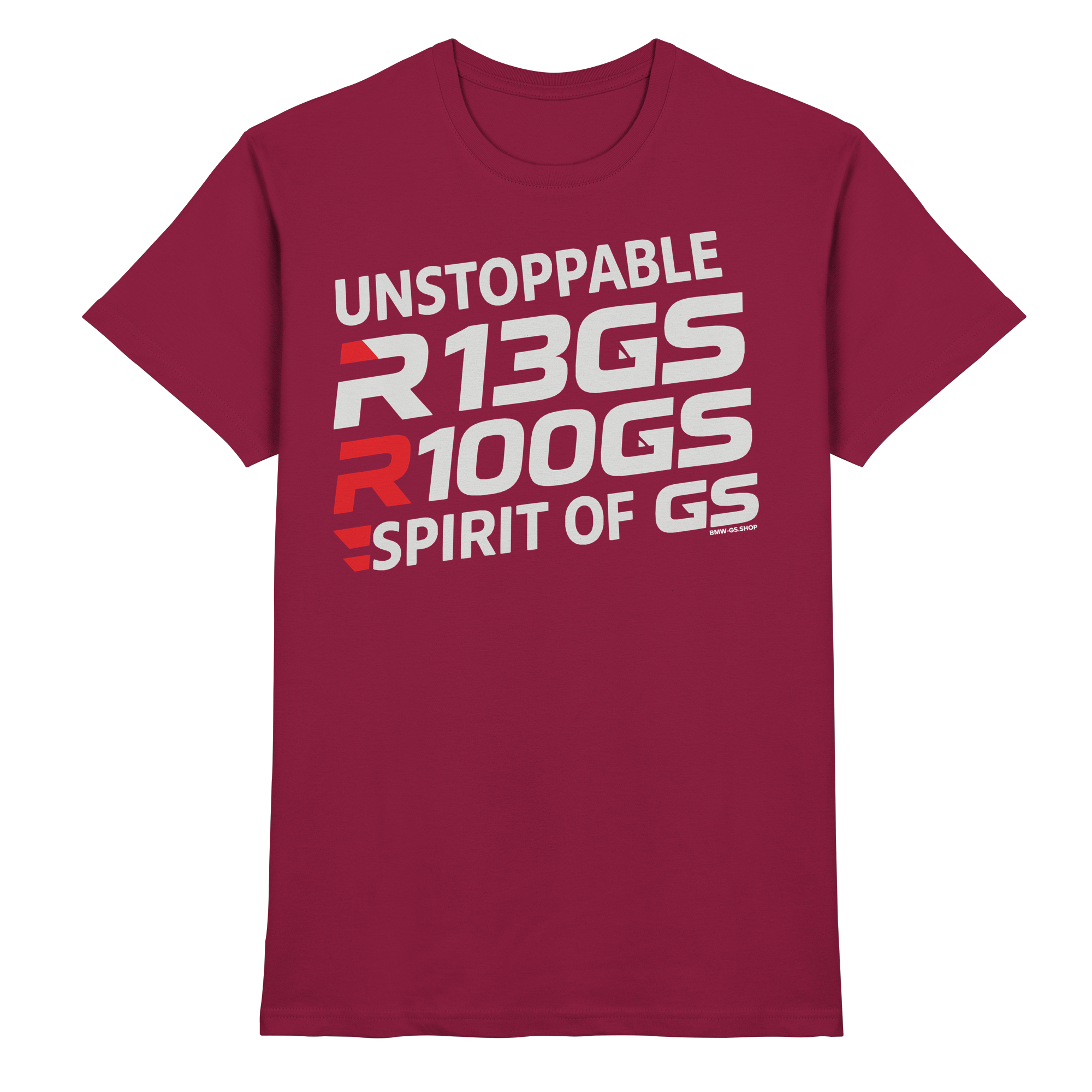 R 1300 GS UNSTOPPABLE Edition - T-Shirt für echte Motorrad-Power! - Heavy Cotton