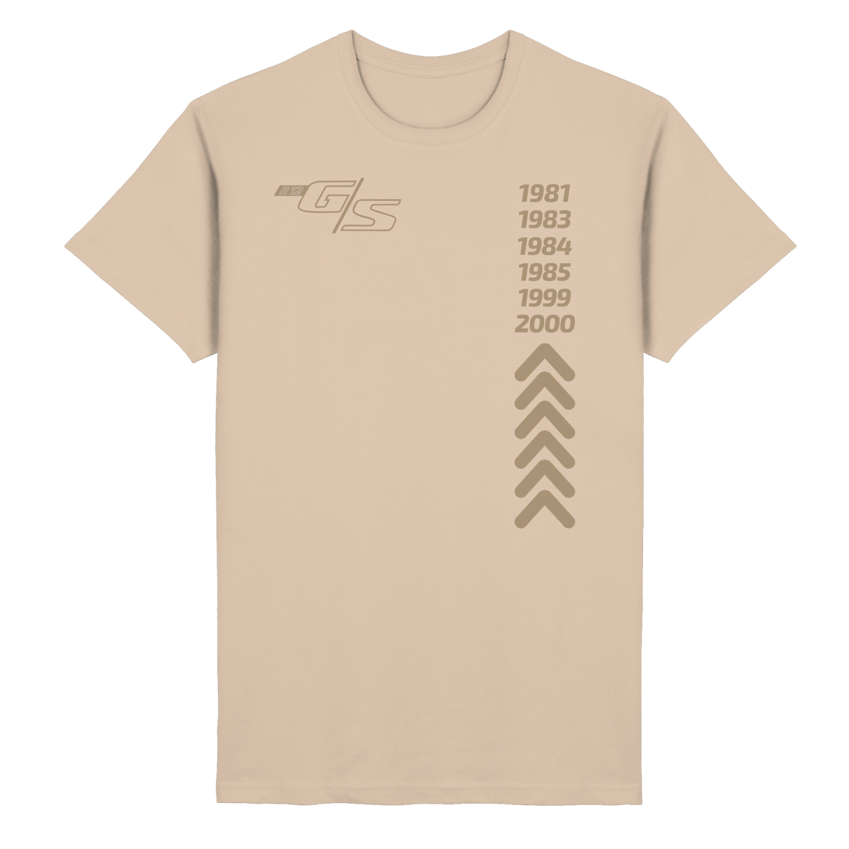 R 12 G/S "Legacy" T-Shirt – Hommage an die Paris-Dakar Triumphe - Heavy Cotton T-Shirt