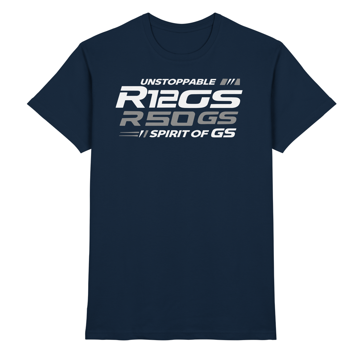 "UNSTOPPABLE" R 1250 GS T-Shirt - Zeige deine unaufhaltsame GS-Leidenschaft! - Heavy Cotton T-Shirt