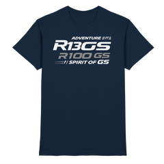 "ADVENTURE" R 1300 GS T-Shirt - Dein Style für grenzenlose GS-Erlebnisse! - Heavy Cotton T-Shirt