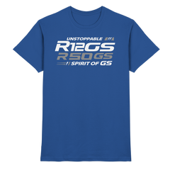 "UNSTOPPABLE" R 1250 GS T-Shirt - Zeige deine unaufhaltsame GS-Leidenschaft! - Heavy Cotton T-Shirt
