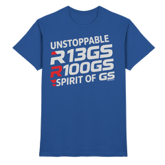 R 1300 GS UNSTOPPABLE Edition - T-Shirt für echte Motorrad-Power! - Heavy Cotton