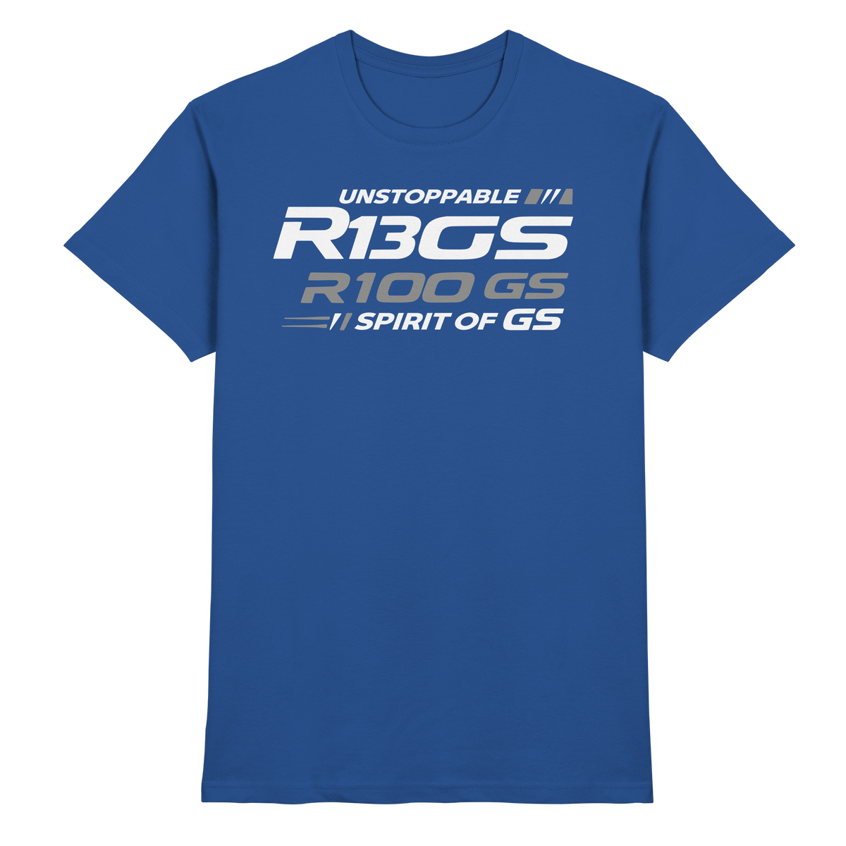 R 1300 GS UNSTOPPABLE - Das T-Shirt für echte GS-Helden! - Heavy Cotton T-Shirt