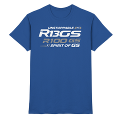 R 1300 GS UNSTOPPABLE - Das T-Shirt für echte GS-Helden! - Heavy Cotton T-Shirt