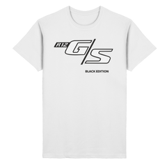 R 12 G/S "BLACK EDITION" T-Shirt – Schwarz-Weiß-Kontrast, der rockt! - Heavy Cotton T-Shirt