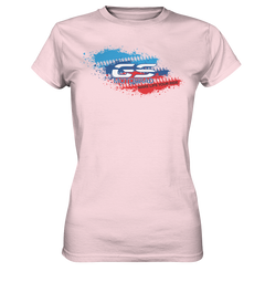GS MOTORRAD BMW GS 1250 1200 850 800 "SPLASH" MAKE LIFE A RIDE - Ladies Premium Shirt (OS)