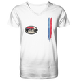 GS Motorrad R 12 Vintage Style Nostalgisch  - Mens Organic V-Neck Shirt