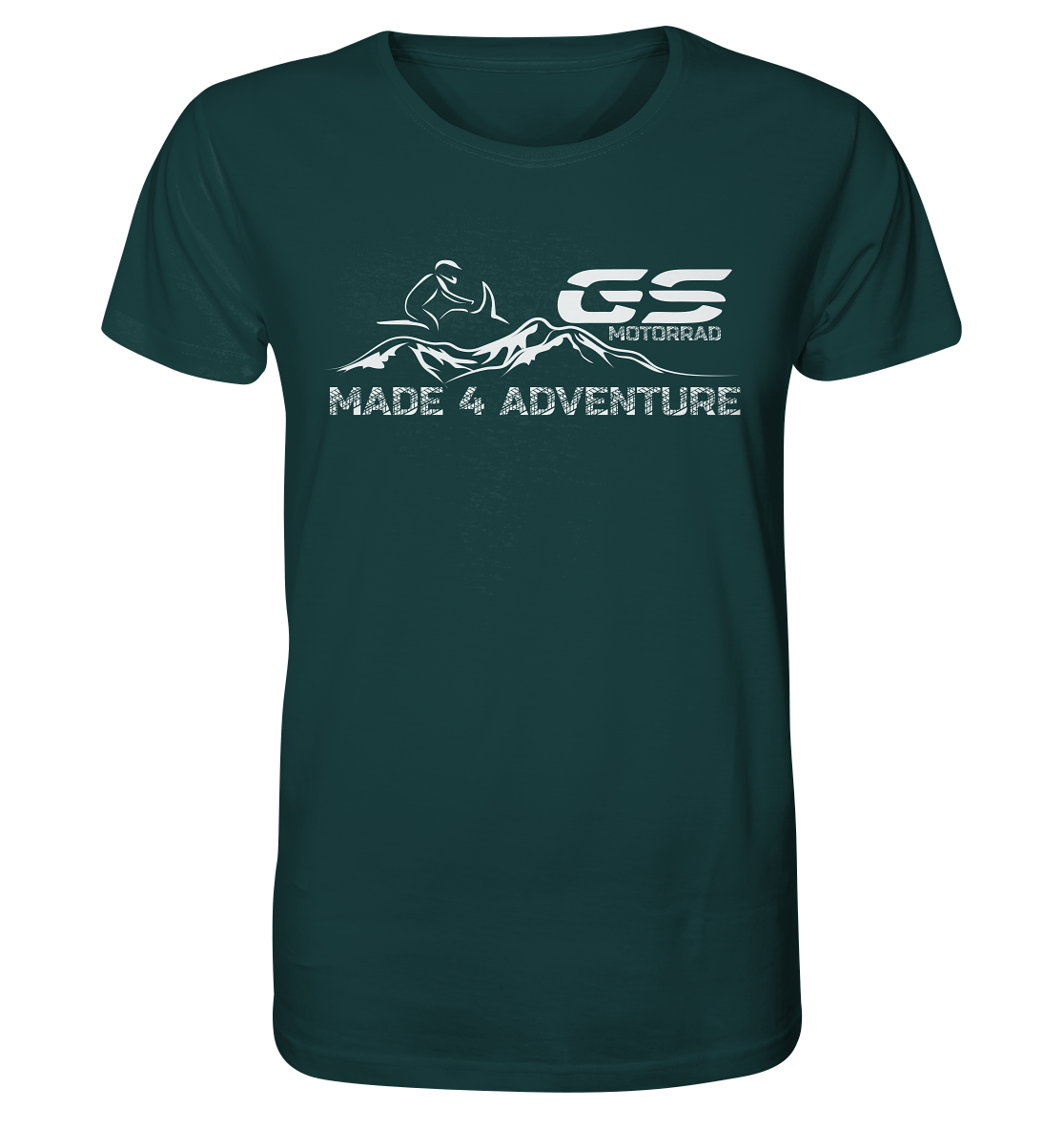 GS motorcycle premium shirt "Made 4 Adventure" make life a ride - 4 colors