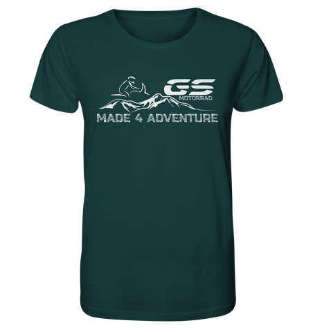 GS Motorrad Premium-Shirt "Made 4 Adventure" make life a ride  - 4 Farben