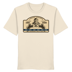 Dakar Legends Rally Badge GS MotorradGS Dakar Legends T-Shirt – Rally Raid Vintage Edition - Organic Shirt