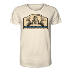 Dakar Legends Rally Badge GS MotorradGS Dakar Legends T-Shirt – Rally Raid Vintage Edition - Organic Shirt