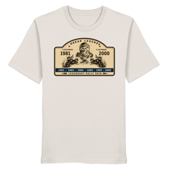 Dakar Legends Rally Badge GS MotorradGS Dakar Legends T-Shirt – Rally Raid Vintage Edition - Organic Shirt