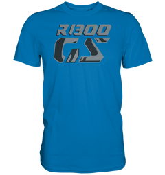 GS Motorcycle BMW R 1300 GS "Logo Design Triple Black - Premium Shirt